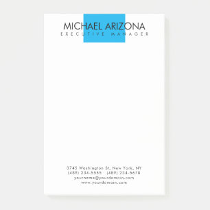 Bloco De Notas Moderno Minimalista Simples Plano