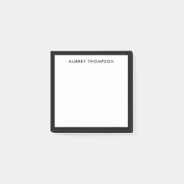 Bloco De Notas Moderno Simples