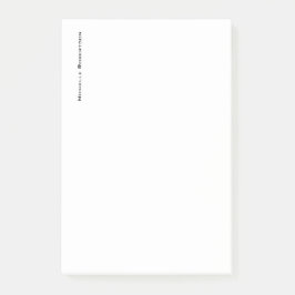 Bloco De Notas Moderno Simples Profissional