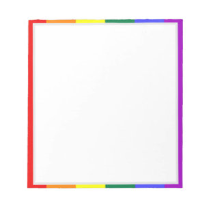 Bloco De Notas MOGAI LIOM LGBT Rainbow prometido