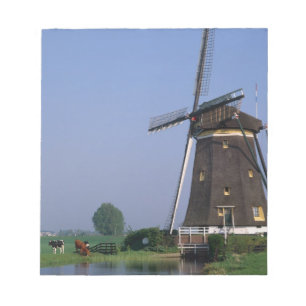 Bloco De Notas Moinhos de vento, Leidschendam, Holanda