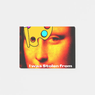 Bloco De Notas mona lisa painting story