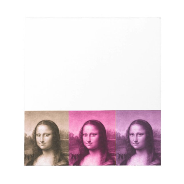 Bloco De Notas Mona Lisa Purple Chocolate Rosa (Frente)