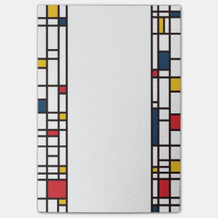 Bloco De Notas Mondrian de Stijl