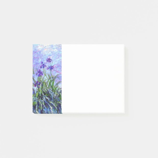 Bloco De Notas Monet Lilac Irises (Frente)