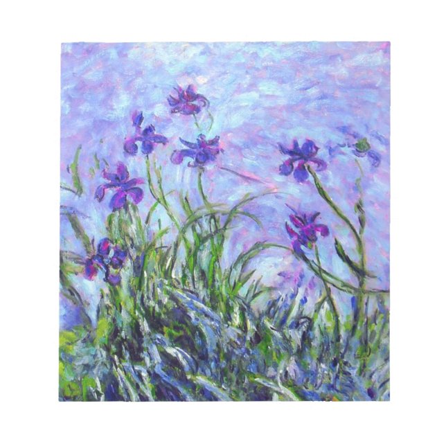 Bloco De Notas Monet Lilac Irises (Frente)