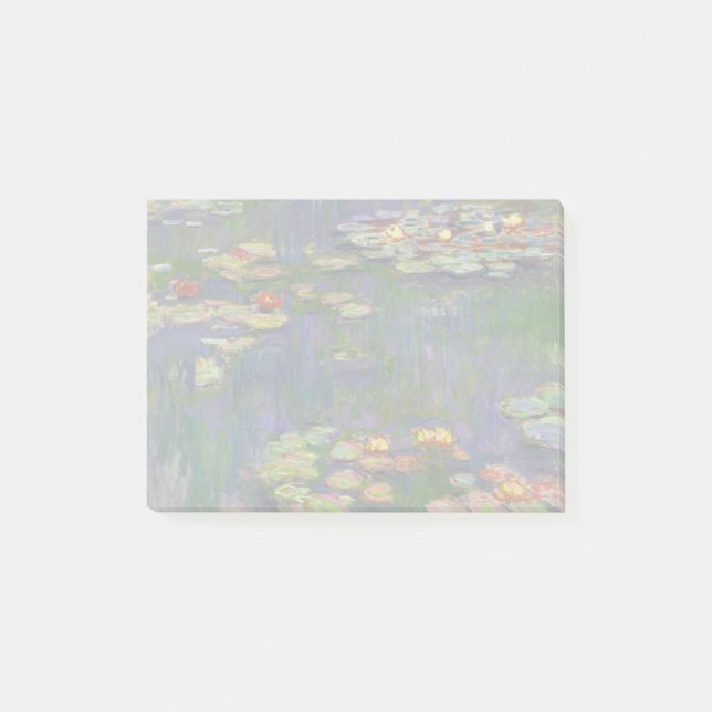 Bloco De Notas Monet Water Lily - Pintura de plataforma (Frente)