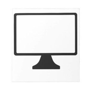 Bloco De Notas Monitor do computador