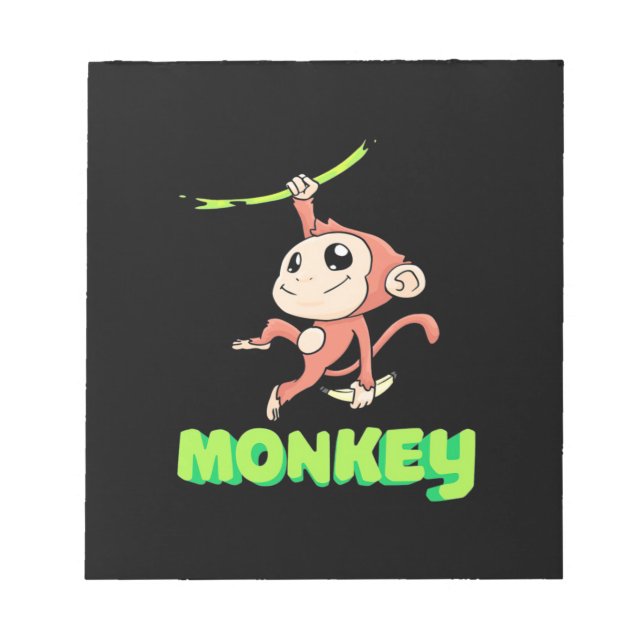 Bloco De Notas Monkey Banana (Frente)