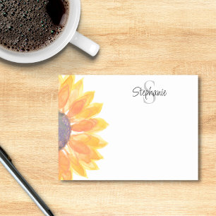 Bloco De Notas Monograma Floral