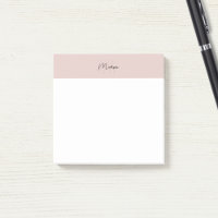 Monograma Logotipo Esbranquiçado Cor-de-rosa Minim