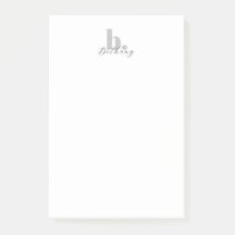 Monograma Moderno Minimalista Elegante Script