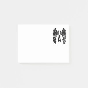 Bloco De Notas Monograma Tattoo Angel Wing