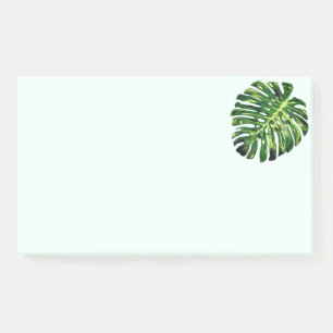 Bloco De Notas Monstera Leaf Sticky Notes
