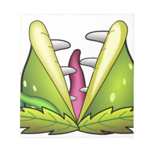 Bloco De Notas monstro da armadilha de venus