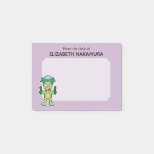 Bloco De Notas Monstro do Kappa Yokai Japonês - Personalizado