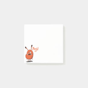 Bloco De Notas Monstro Engraçado/Personalizado