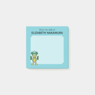 Bloco De Notas Monstro japonês de Yokai do Kappa personalizado