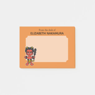 Bloco De Notas Monstro Japonês Oni Yokai - Personalizado