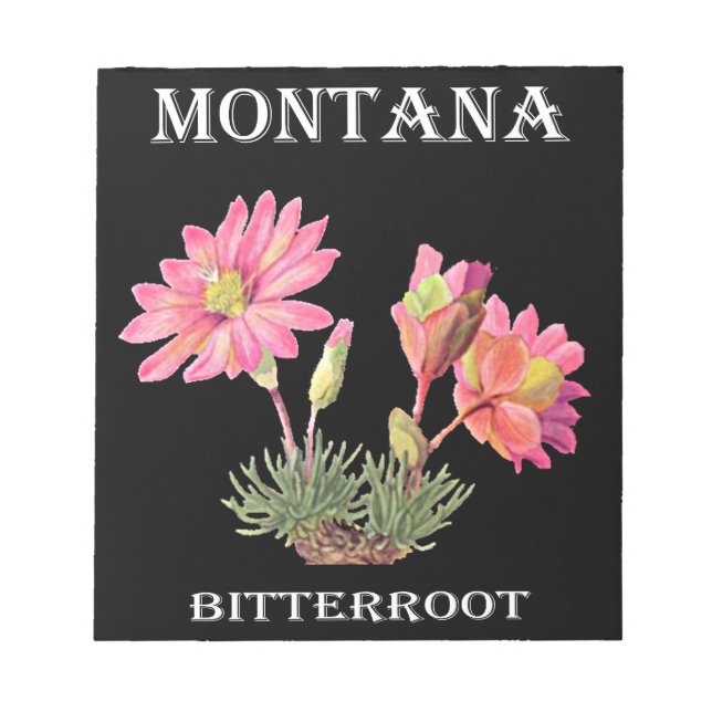 Bloco De Notas Montana Bitterroot (Frente)