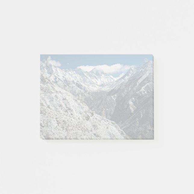 Bloco De Notas Montanha temático, congelado de grande Monte (Frente)