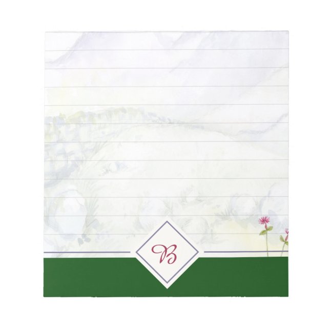 Bloco de Notas Montanhas (Frente)