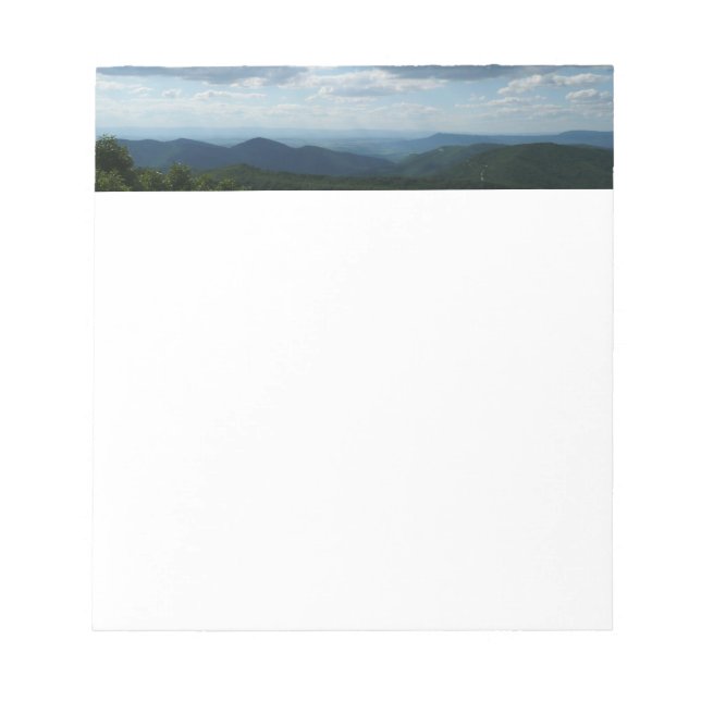 Bloco De Notas Montanhas Apalaches II Shenandoah (Frente)