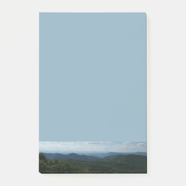 Bloco De Notas Montanhas Appalachian II Shenandoah (Frente)