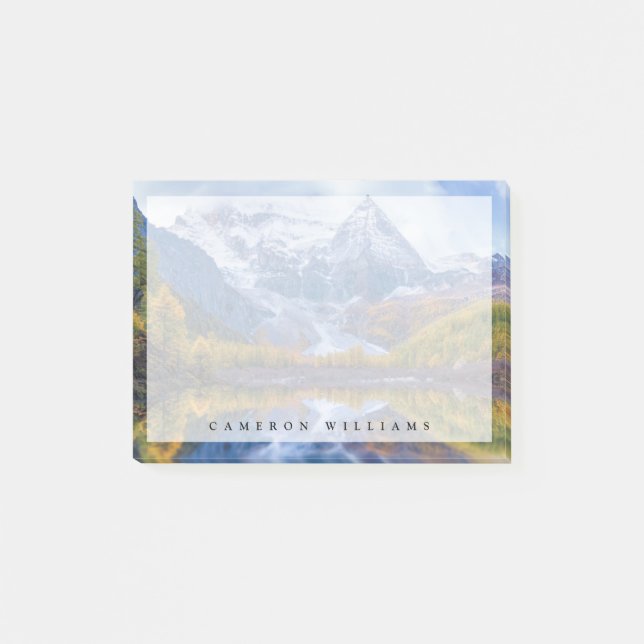 Bloco De Notas Montanhas | Montanhas Himalaya, China (Frente)