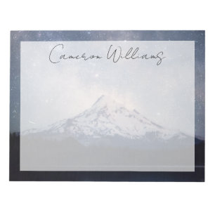Bloco De Notas Montanhas   Mt. Hood Portland, Oregon