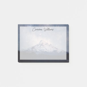 Bloco De Notas Montanhas   Mt. Hood Portland, Oregon