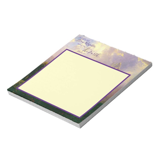 Bloco De Notas Montanhas Rochosas Maiestosas (Invertido)