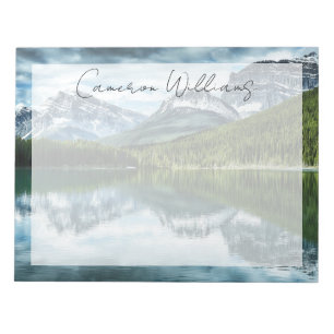 Bloco De Notas Montanhas   Rockies canadenses, Alberta Canada