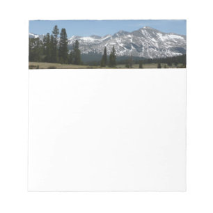 Bloco De Notas Montanhas Sierra Nevada I a partir de Yosemite