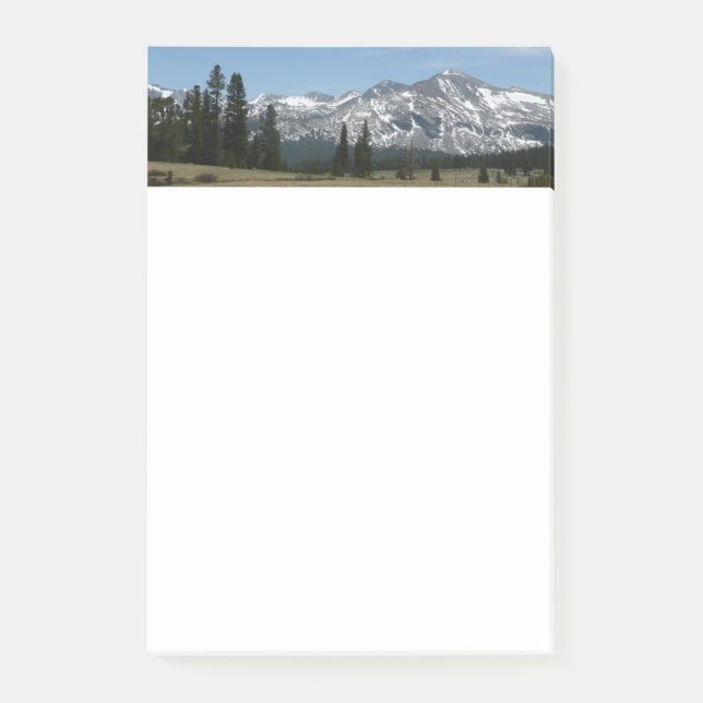 Bloco De Notas Montanhas Sierra Nevada I de Yosemite (Frente)