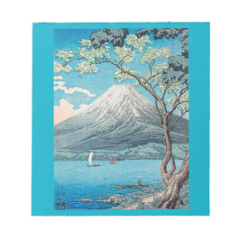 Bloco De Notas Monte Fuji do lago Yamanaka