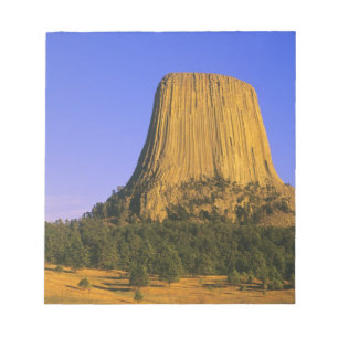 Bloco De Notas Monumento Nacional Devils Tower em Wyoming