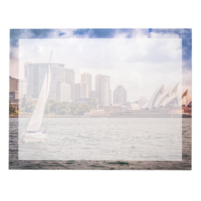 Bloco De Notas Monumentos | Casa da Ópera de Sydney (Frente)