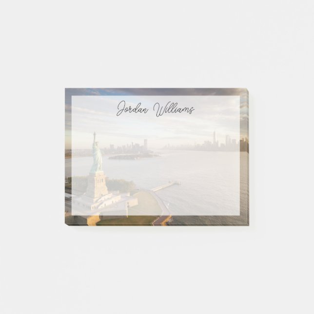 Bloco De Notas Monumentos | Estátua da Liberdade (Frente)