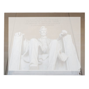 Bloco De Notas Monumentos Memorial Lincoln