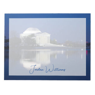 Bloco De Notas Monumentos O Jefferson Memorial