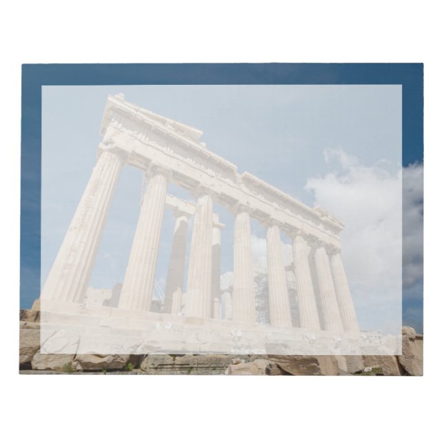 Bloco De Notas Monumentos | Parténon, Grécia (Frente)