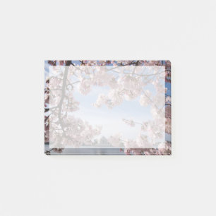 Bloco De Notas Monuments Jefferson Memorial Cherry Blossoms