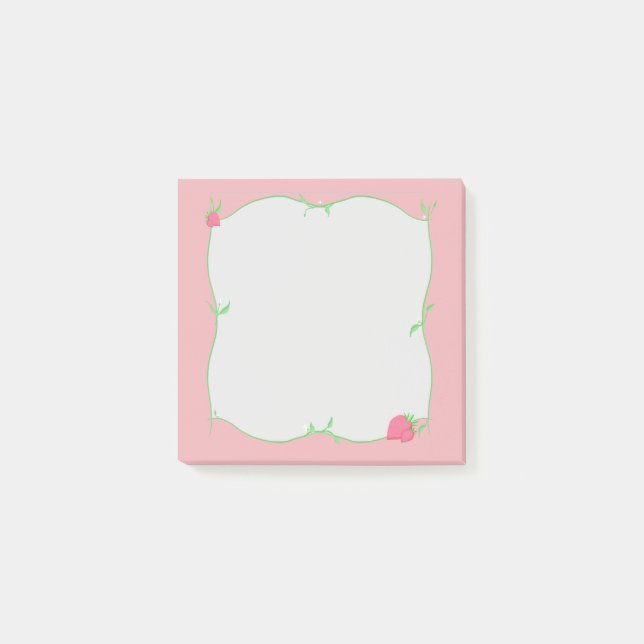 Bloco De Notas Morango (Frente)