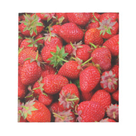 Bloco De Notas Morangos