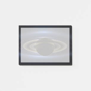 Bloco De Notas Mosaico Do Sistema Saturno Volta Ao Sol.