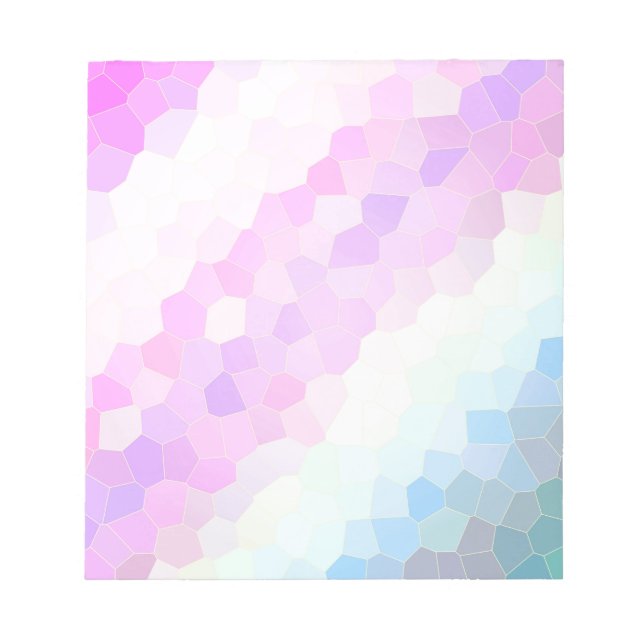 Bloco De Notas Mosaico Pastel (Frente)