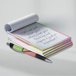 Bloco De Notas Mosteiro de Nutrição