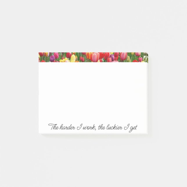 Bloco De Notas Motivando notas de posto (Frente)