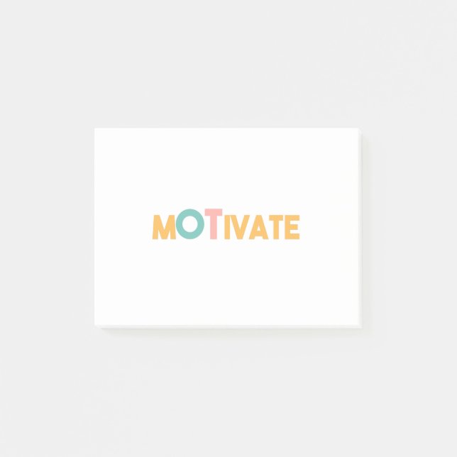 BLOCO DE NOTAS MOTIVATE (Frente)